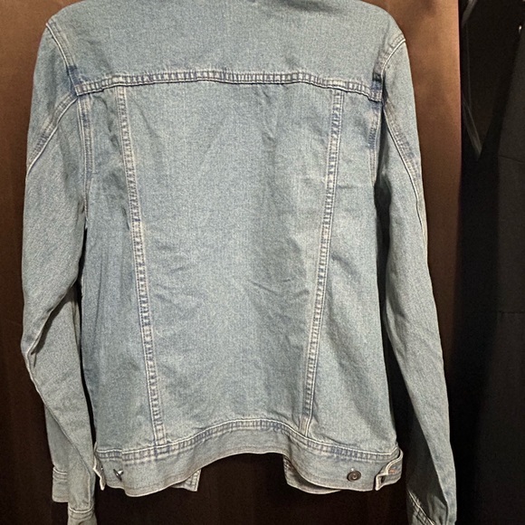 NEW Distressed Denim Jacket - Picture 2 of 2